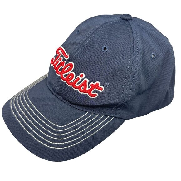 Titleist Golf Hat University Of Arizona Logo LXL Adjustable Navy Red Embroidered - Picture 3 of 15